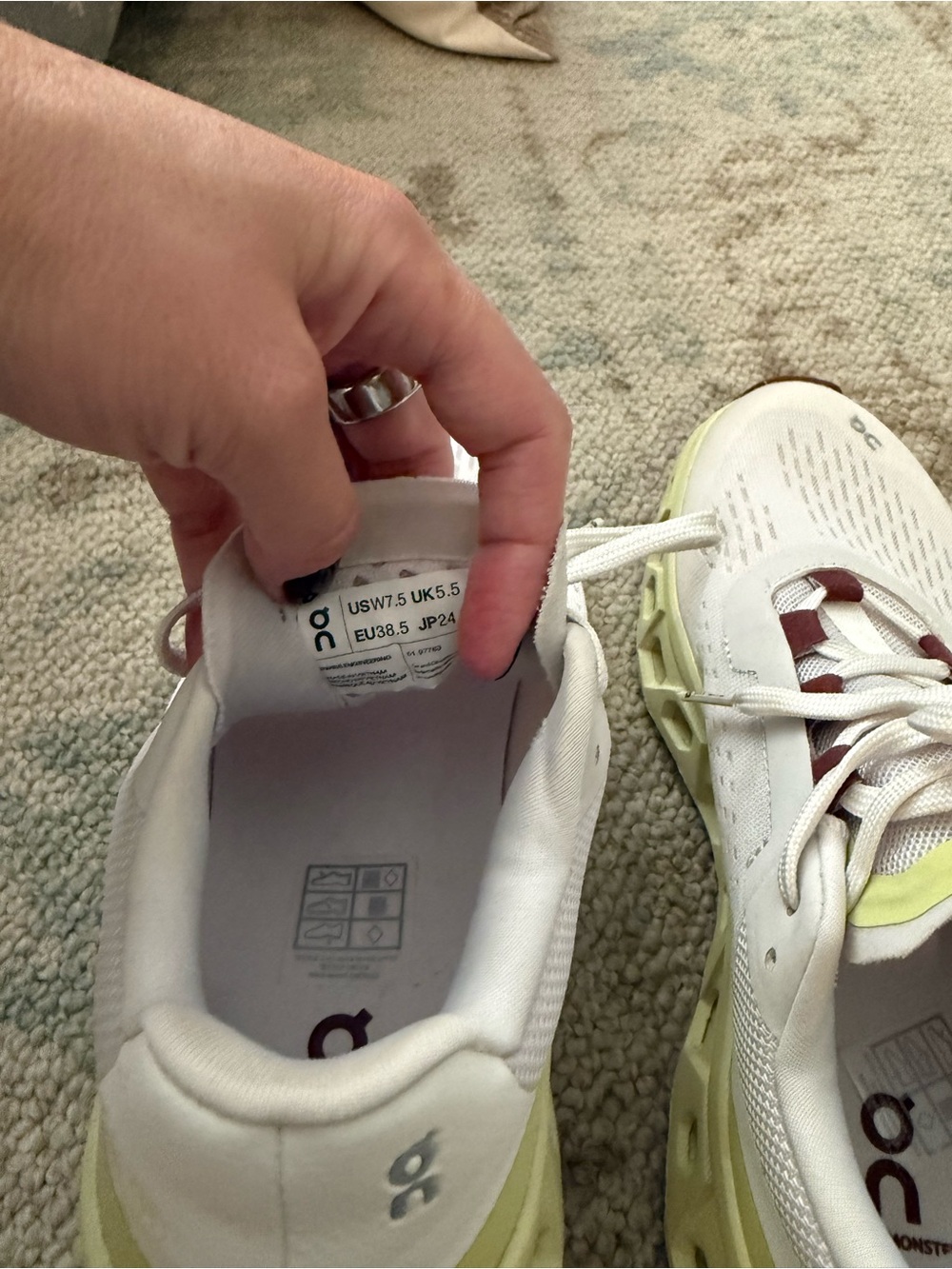 On Cloudmonster Women’s Running Shoes - Picture 6 of 8